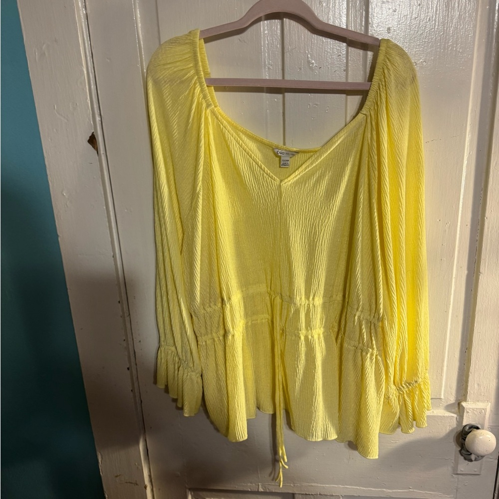 Yellow Women's Top